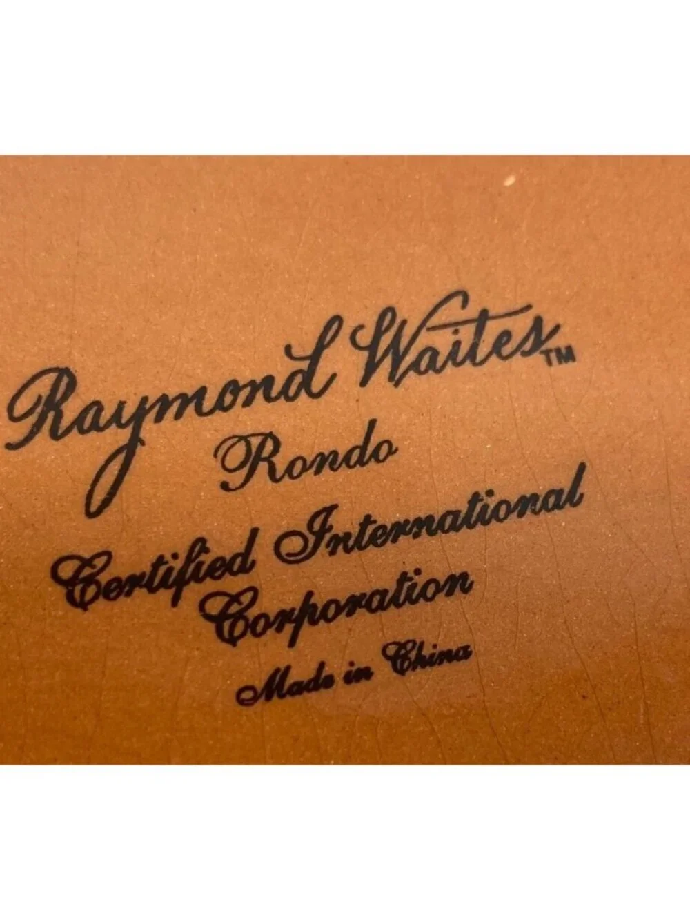 Raymond Waites thank you
